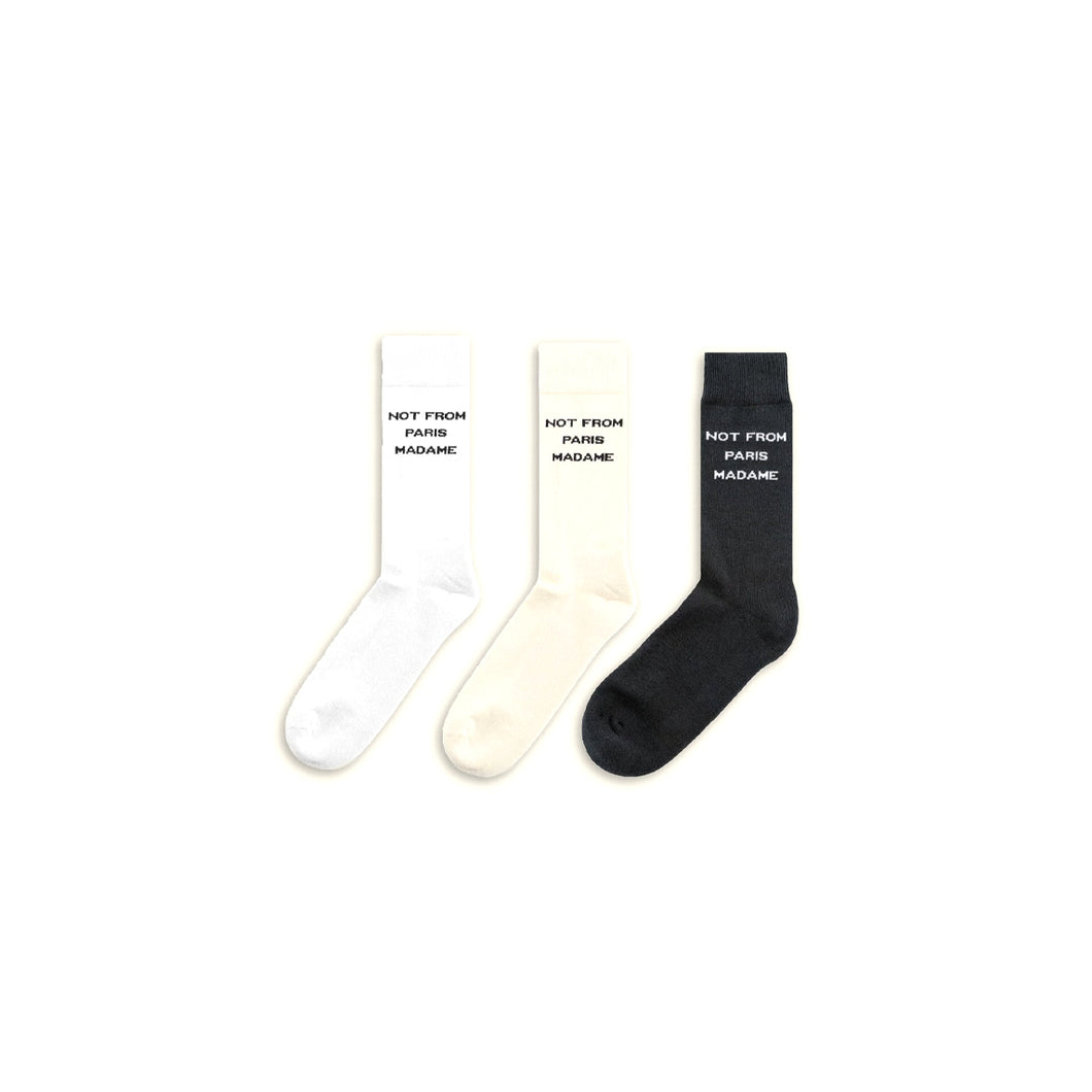 LE PACK DE CHAUSSETTES SLOGAN - MULTICOLOR