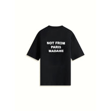 Load image into Gallery viewer, LE T-SHIRT SLOGAN - BLACK
