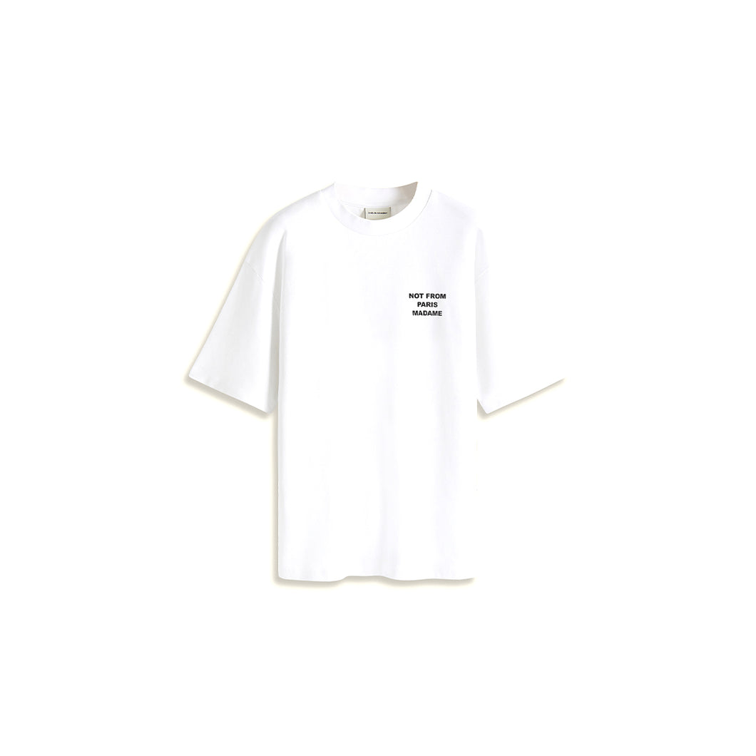 LE T-SHIRT SLOGAN - OPTIC WHITE