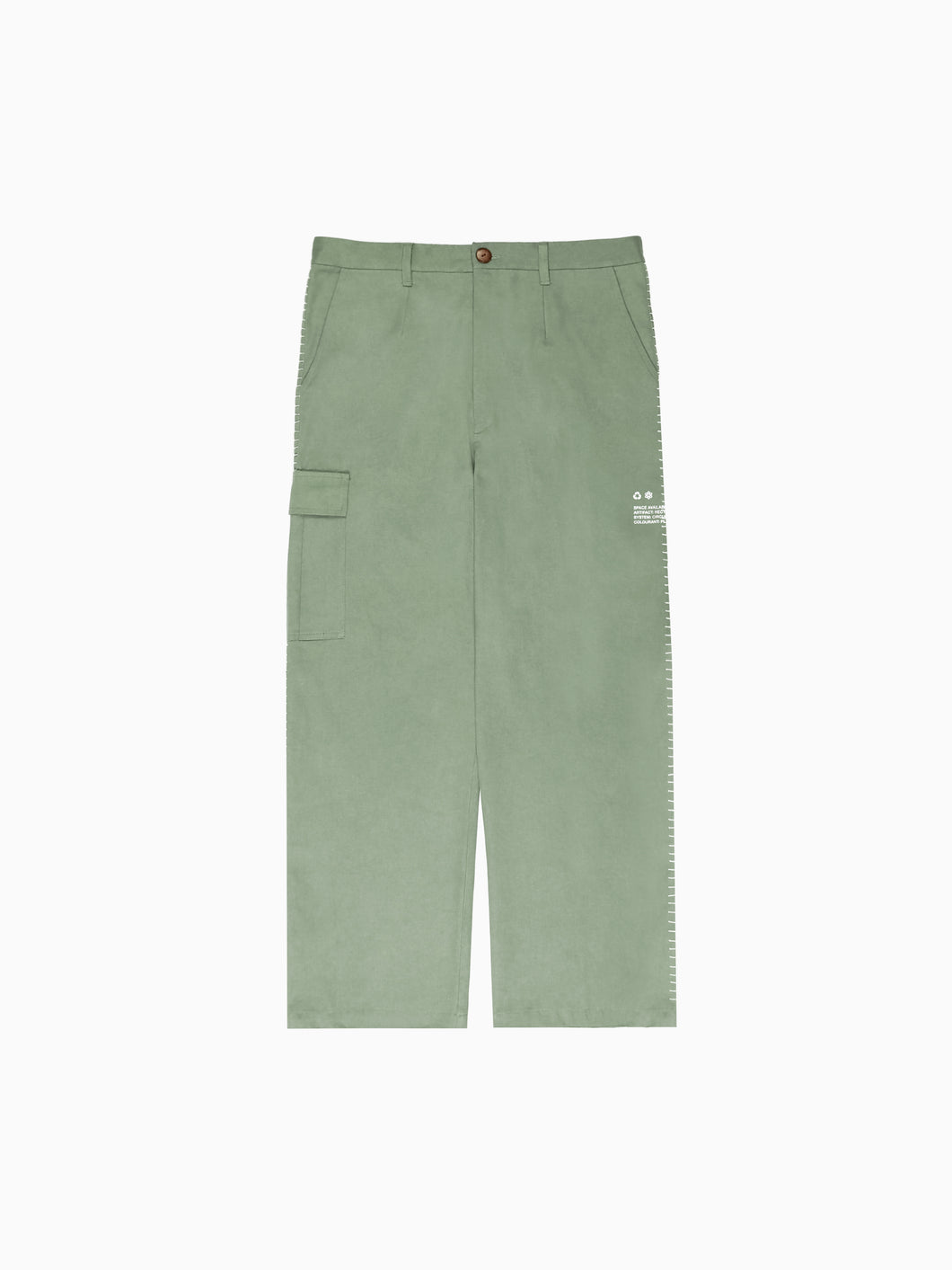 RECYCLING UNIFORM WORK PANT - GREEN