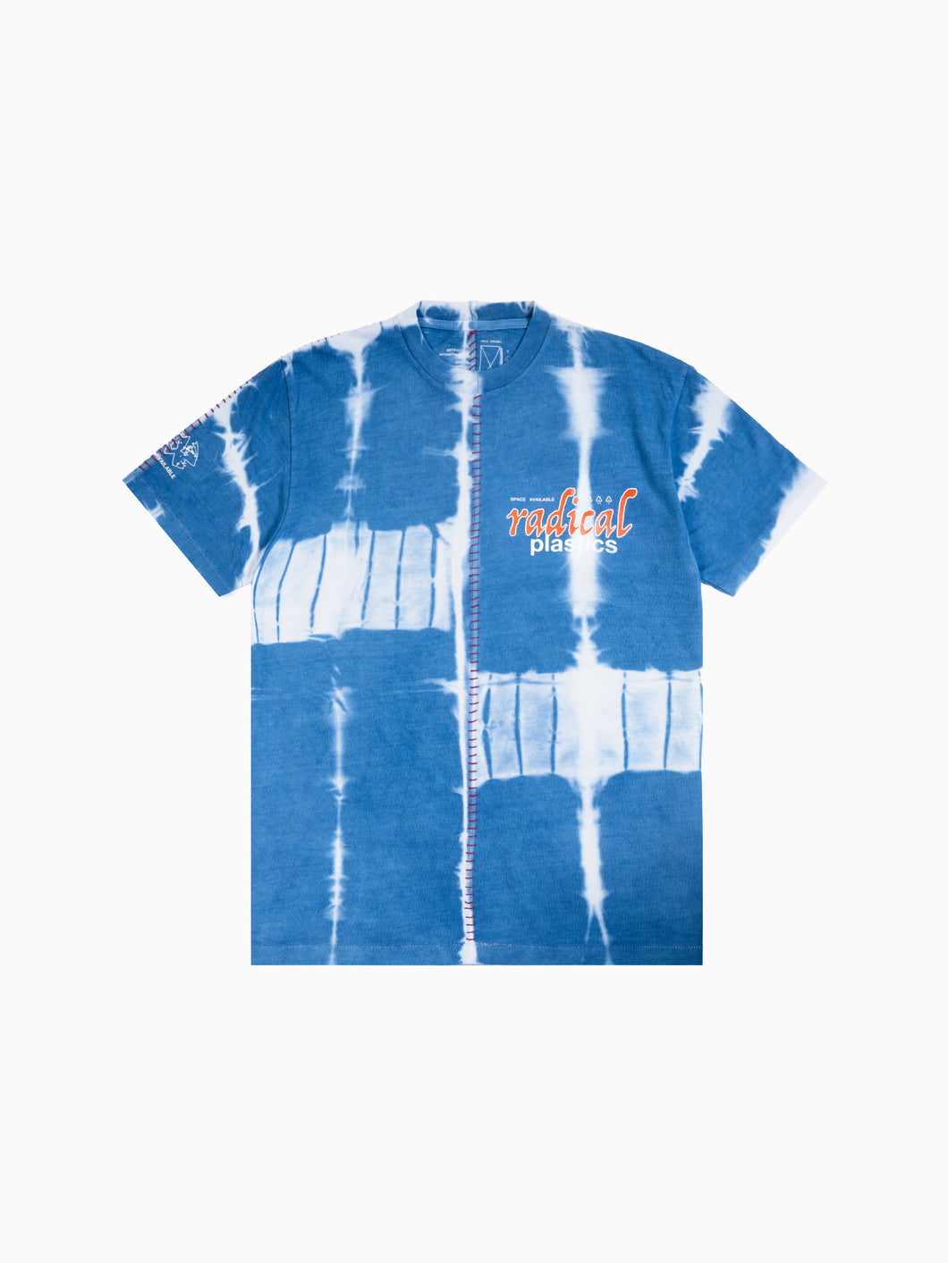 ARTISAN RADICAL PLASTIC TEE - TYE DYE INDIGO