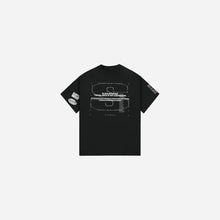 Load image into Gallery viewer, MOUNTAIN TRANSIT RELAXED TEE - BLACK
