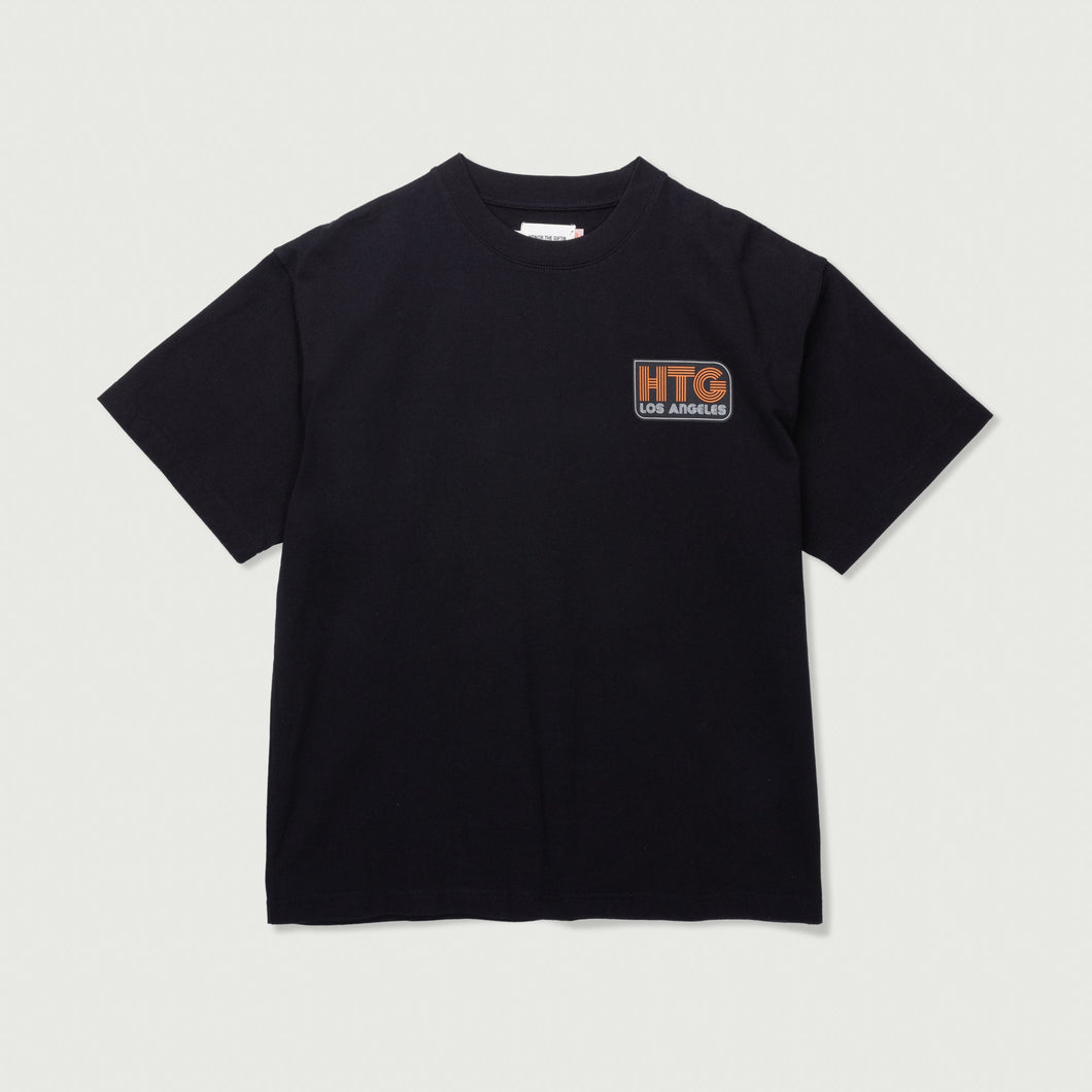 HTG LOS ANGELESS SS TEE - BLACK