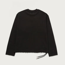 Load image into Gallery viewer, POCKET PULLOVER CREWNECK - BLACK
