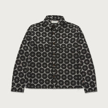 Load image into Gallery viewer, LEGACY EYELET SHIRT - BLACK
