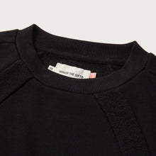 Load image into Gallery viewer, SS PANEL TERRY JUMPER - BLACK
