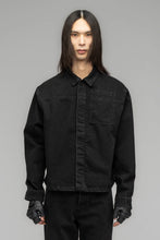 Load image into Gallery viewer, NEW CLASSIC JEAN SHIRT - WASHED BLACK
