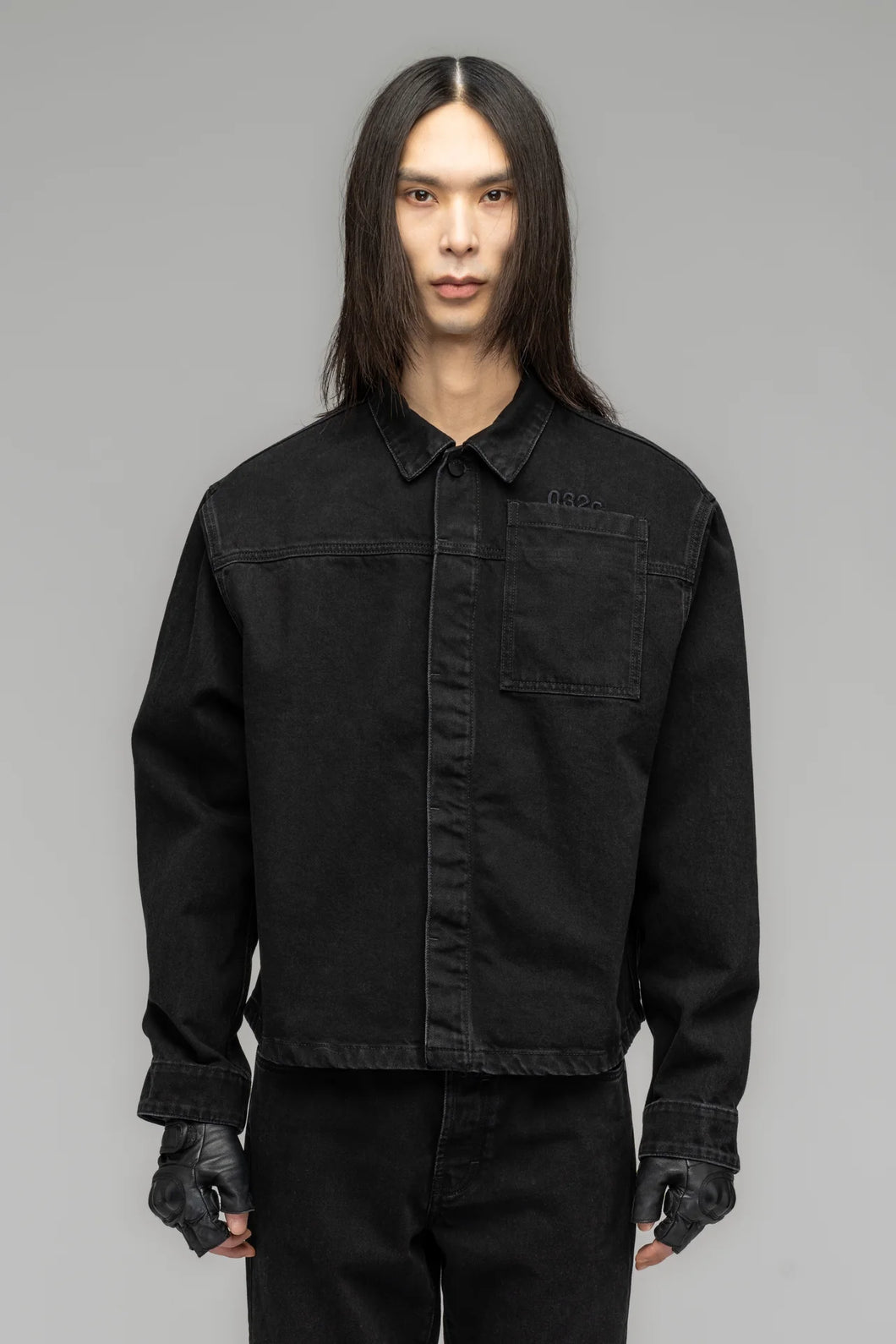 NEW CLASSIC JEAN SHIRT - WASHED BLACK