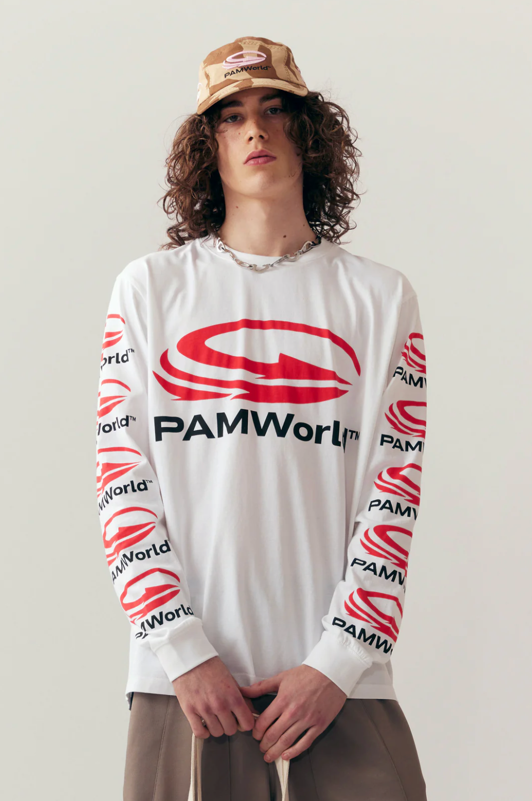 PWPWPWPW LS TEE - WHITE