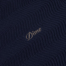 Load image into Gallery viewer, WAVE KNIT SS SHIRT - DARK INDIGO
