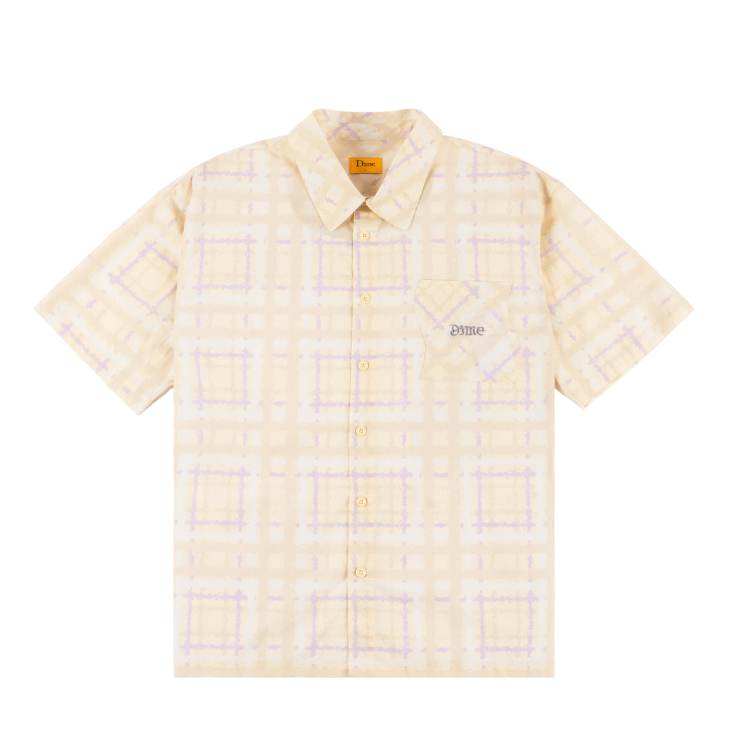 RESORT PLAID SHIRT - CREAM MULTI