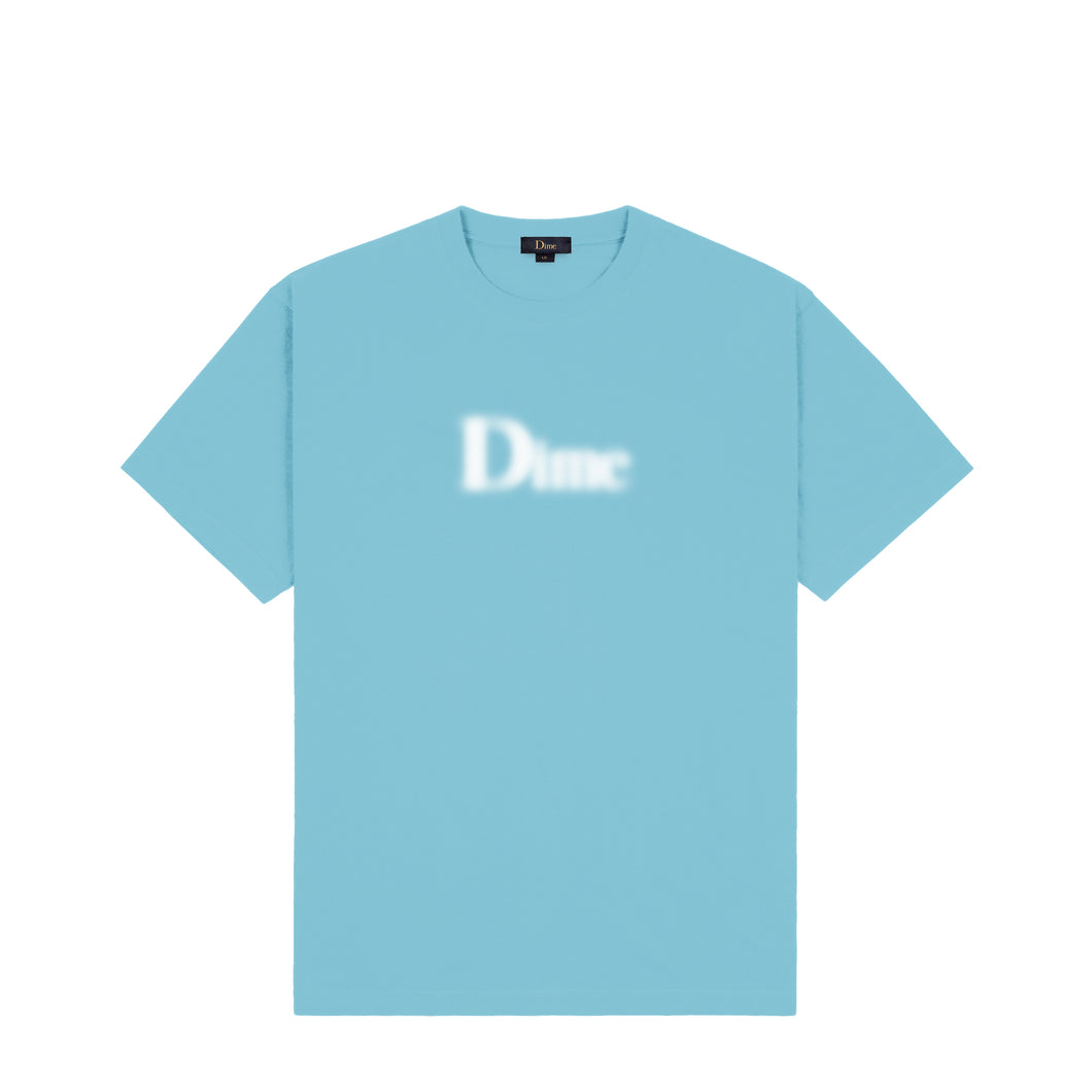 CLASSIC BLURRY T-SHRT - OCEAN BLUE