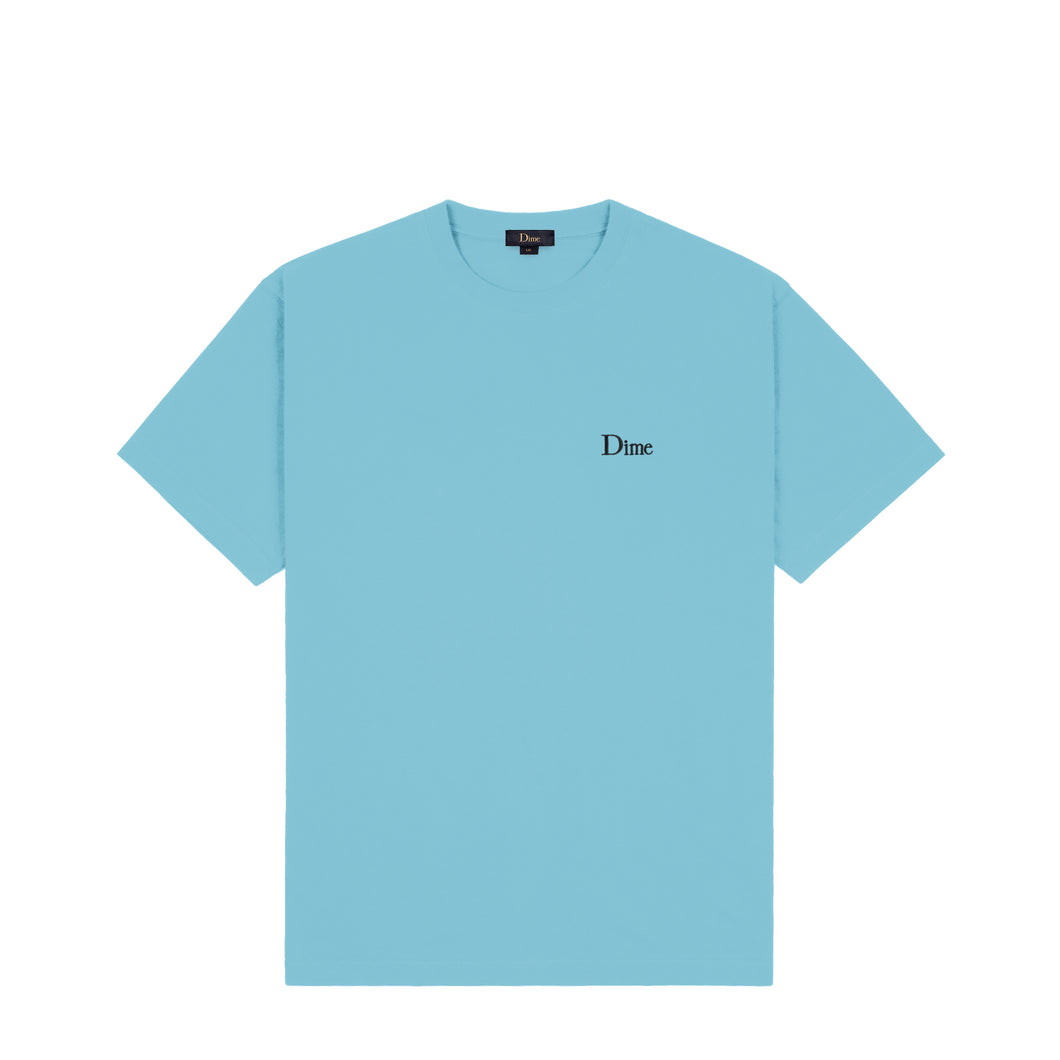 CLASSIC SMALL LOGO T-SHIRT - OCEAN BLUE