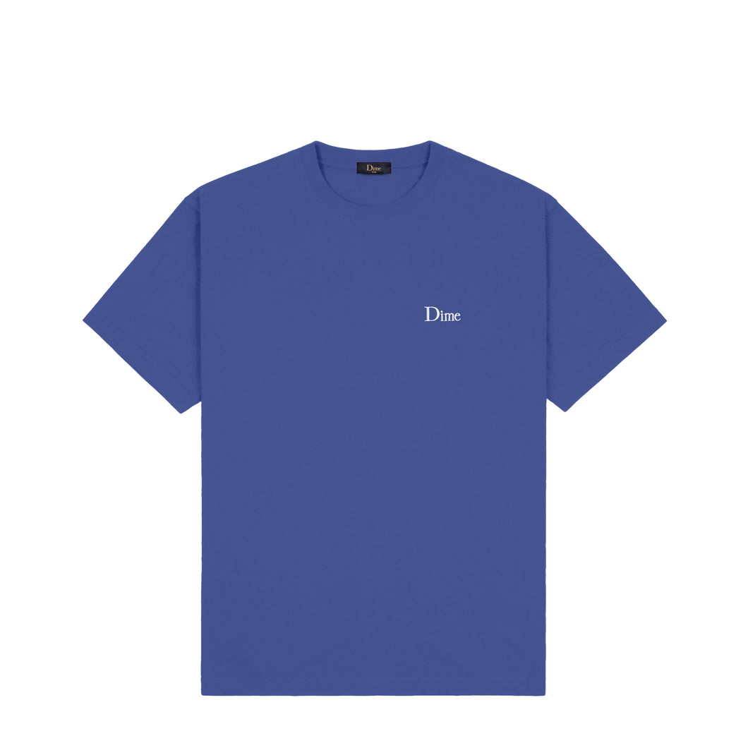 CLASSIC SMALL LOGO T-SHIRT - INDIGO