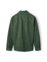 Load image into Gallery viewer, WOOD TWILL OVERSHIRT - DARK GREEN
