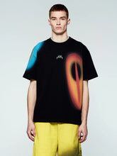 Load image into Gallery viewer, KNITTED HYPERGRAPHIC SS T SHIRT - BLACK
