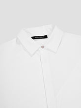 Load image into Gallery viewer, CONTRAST PANEL SHIRT - PORCELAIN
