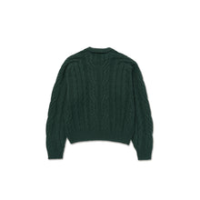 Load image into Gallery viewer, CABLE ZIP LEISURE HENLEY - GREEN
