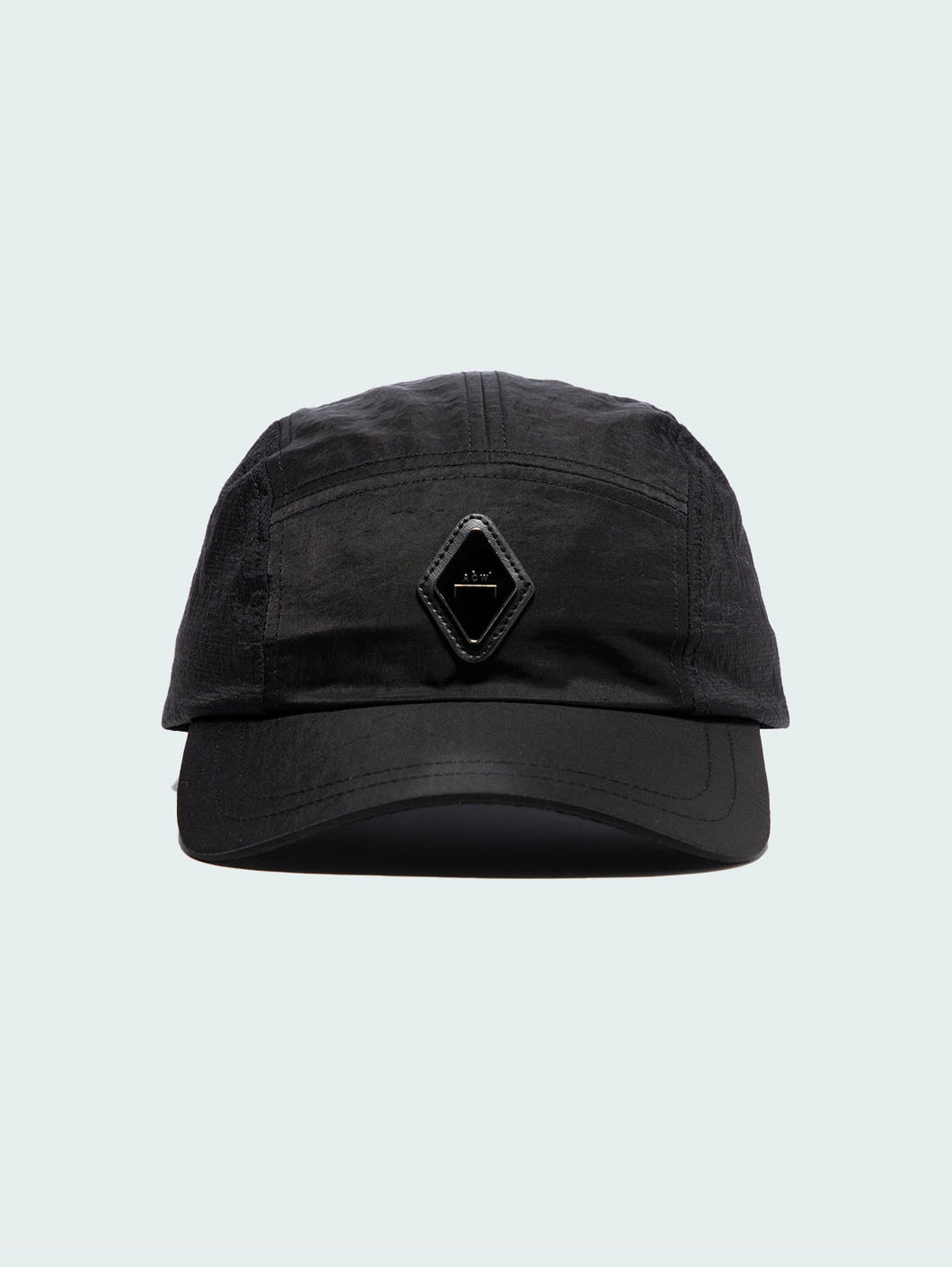 WOVEN DIAMOND CAP - BLACK