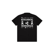 Load image into Gallery viewer, ECOLOGICAL WORKSPACE TEE - BLACK
