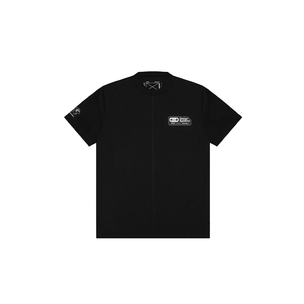 ECOLOGICAL WORKSPACE TEE - BLACK