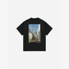 Load image into Gallery viewer, MOROCCAN CITY VINTAGE WASHED RELAXED TEE - BLACK
