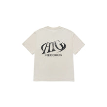 Load image into Gallery viewer, HTG RECORDS OVAL LOGO TEE - CREAM
