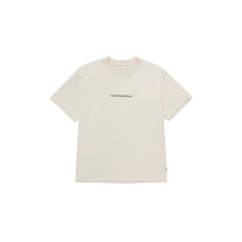 Load image into Gallery viewer, HTG RECORDS OVAL LOGO TEE - CREAM
