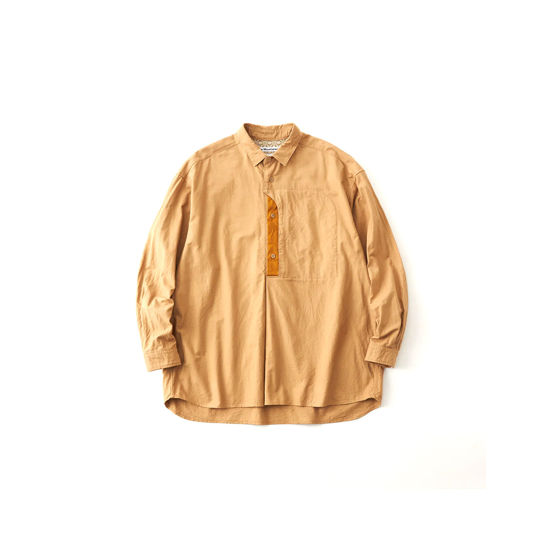 OXFORD SMOCK SHIRT - BEIGE