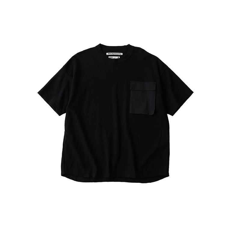 POCKET OVERSIZED T SHIRT - BLACK