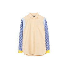 Load image into Gallery viewer, CRAZY PATTERN OXFORD SHIRTS - YELLOW
