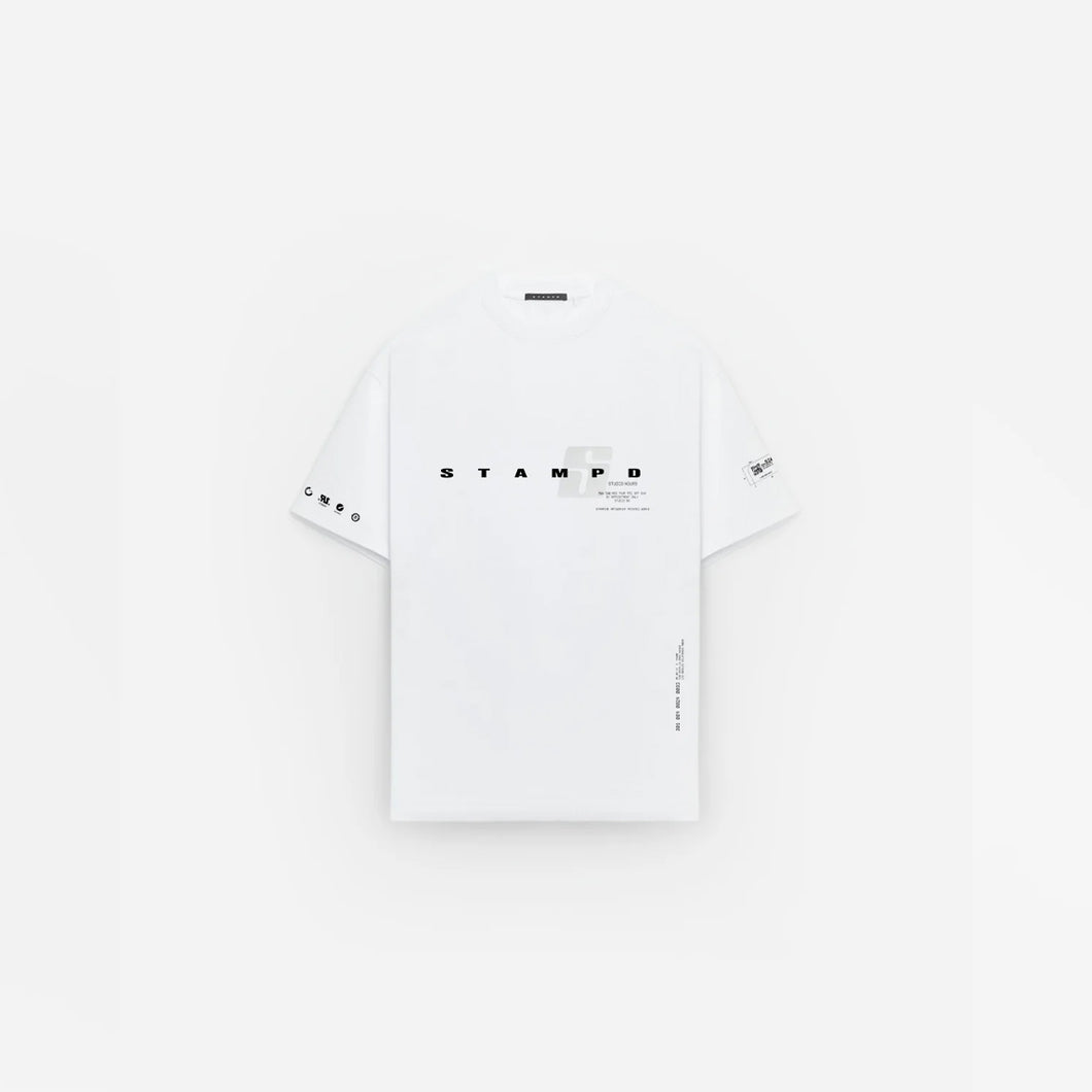 S24 SUMMER TRANSIT RELAXED TEE - WHITE