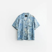 Load image into Gallery viewer, OCEAN FLOOR CAMP COLLAR BUTTONDOWN - OCEAN FLOOR PRINT
