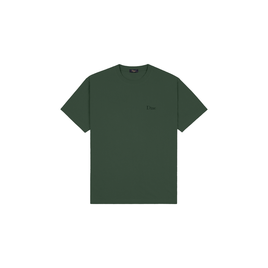 CLASSIC SMALL LOGO T-SHIRT - FOREST GREEN