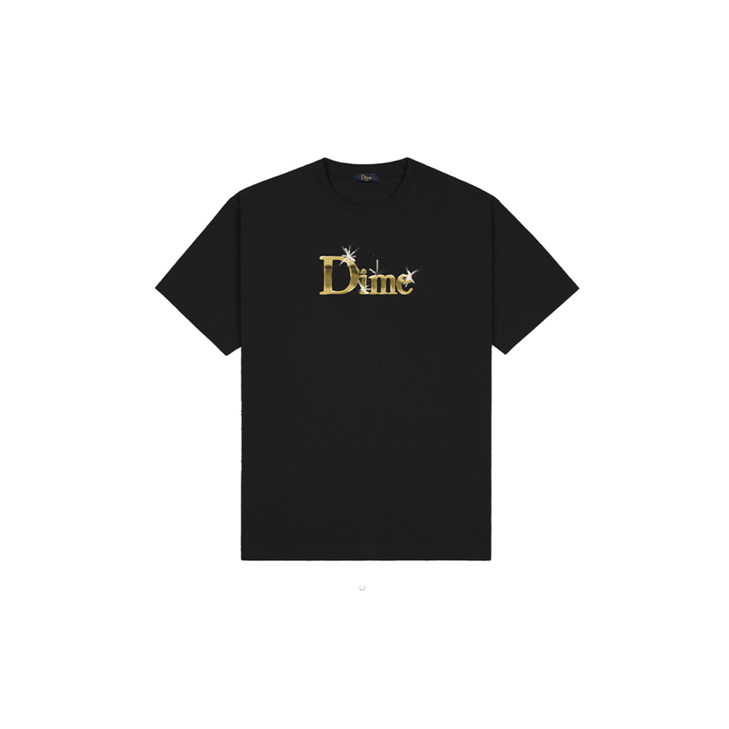 CLASSIC SHINY T-SHIRT - BLACK