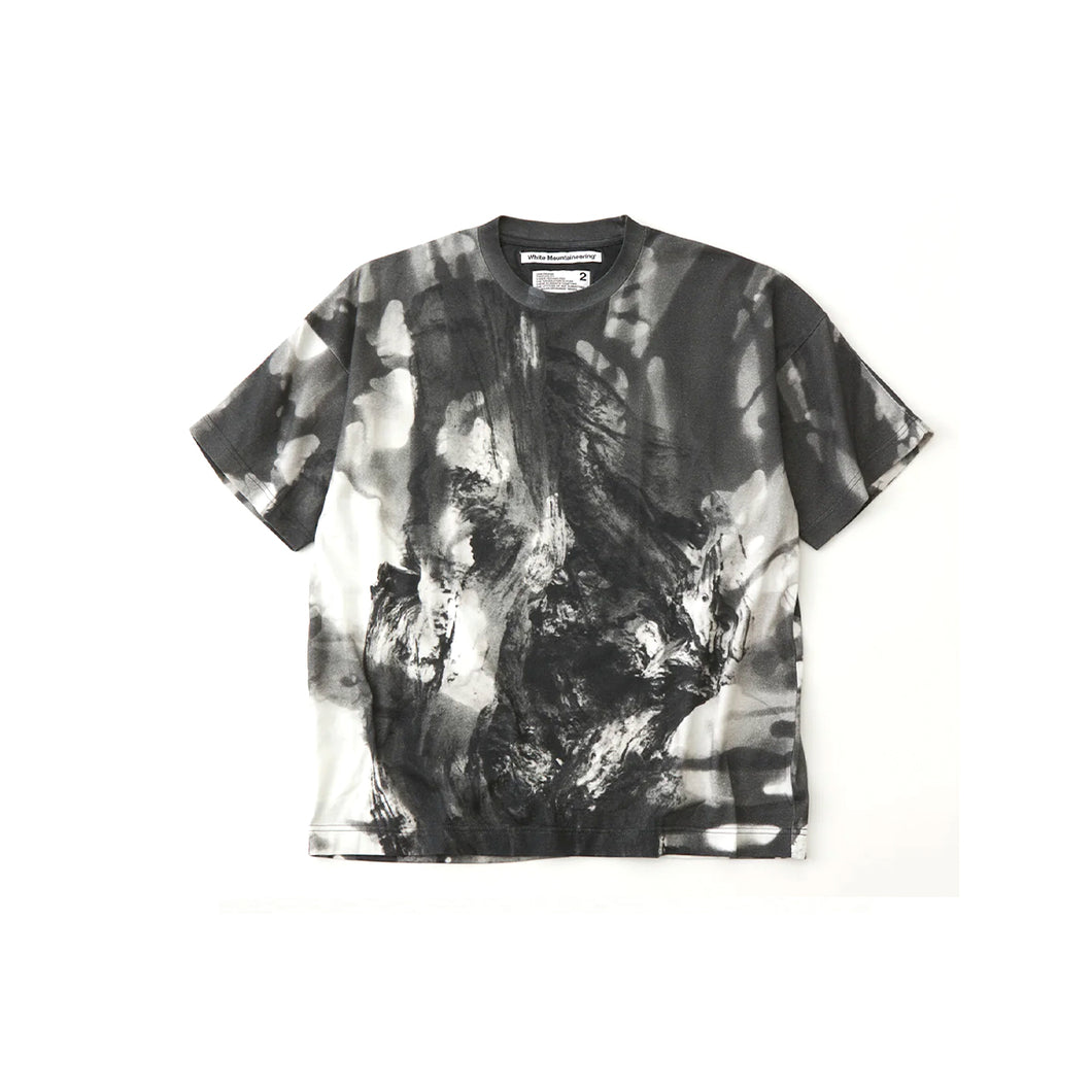 PHOTO PRINT T-SHIRT - BLACK/WHITE