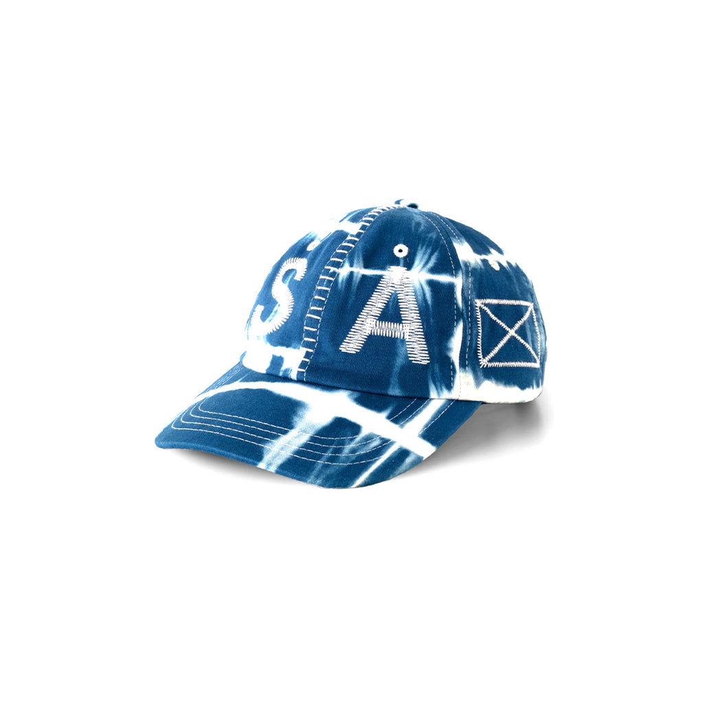 ARTISAN TIE DYE CAP - INDIGO