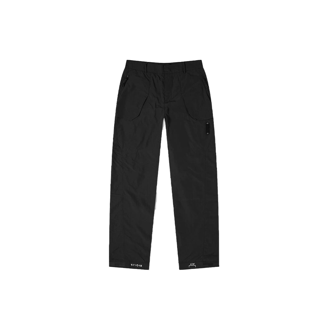 WOVEN SYSTEM TROUSERS - BLACK