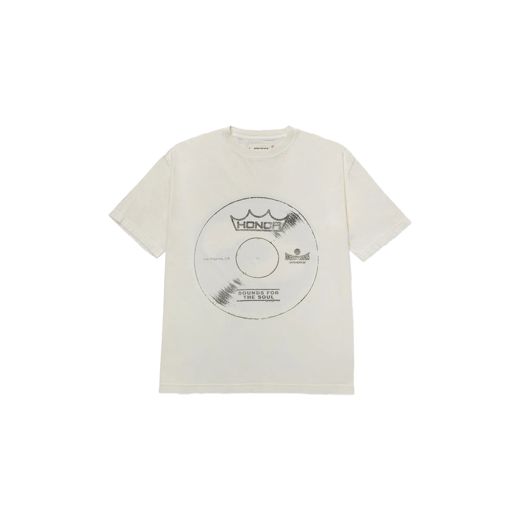 HONOR VINYL TEE - WHITE