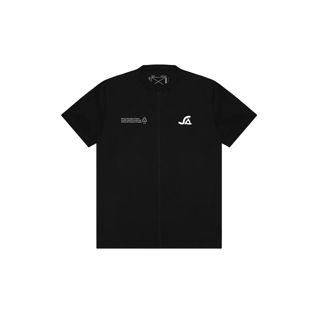 WASTE UTILISATION TEE - BLACK