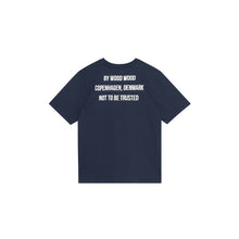 Load image into Gallery viewer, WWASA NOT TO BE TRUSTED TSHIRT - DARK NAVY
