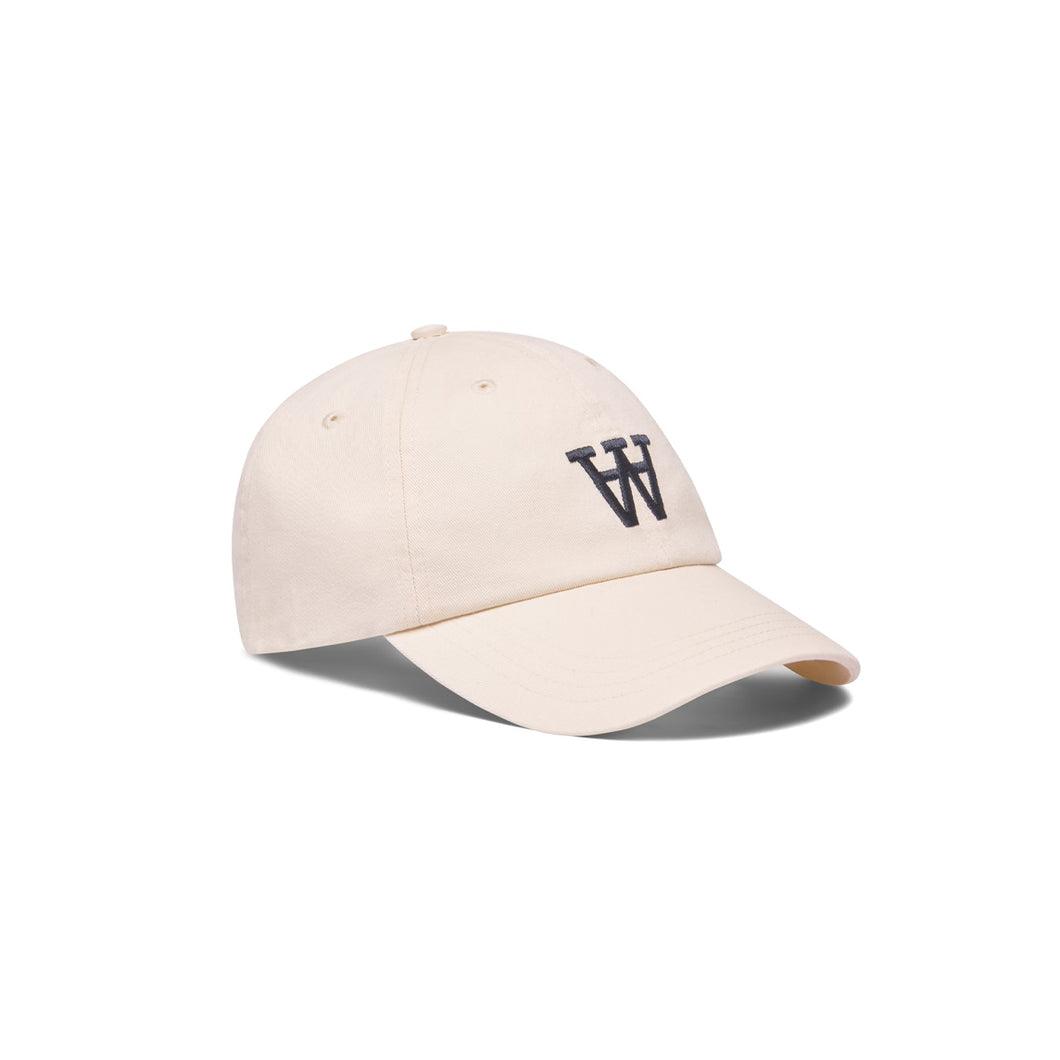 WWELI EMBROIDERY CAP - OFF WHITE