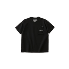 Load image into Gallery viewer, ZIP POCKET T-SHIRT - BLACK
