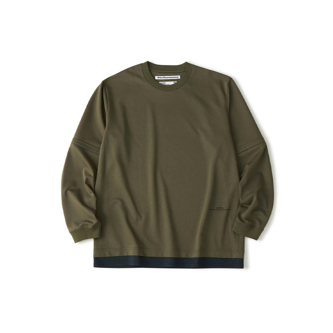 ZIP OFF PULLOVER - KHAKI