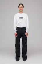 Load image into Gallery viewer, FLARED TRACKSUIT TROUSERS - BLACK
