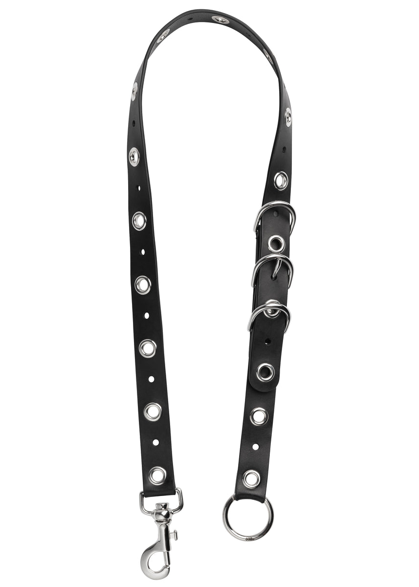 EYELET KEYCHAIN BLACK LOCUS Eyelet keychain black locus