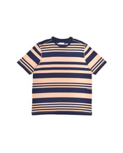 Load image into Gallery viewer, POP STRIPED LOGO T-SHIRT - SESAME
