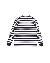 Load image into Gallery viewer, POP BIG P STRIPED LONGSLEEVE T SHIRT- BLACK/WHITE

