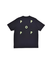 Load image into Gallery viewer, POP LOGO T-SHIRT - BLACK/JADE LIME
