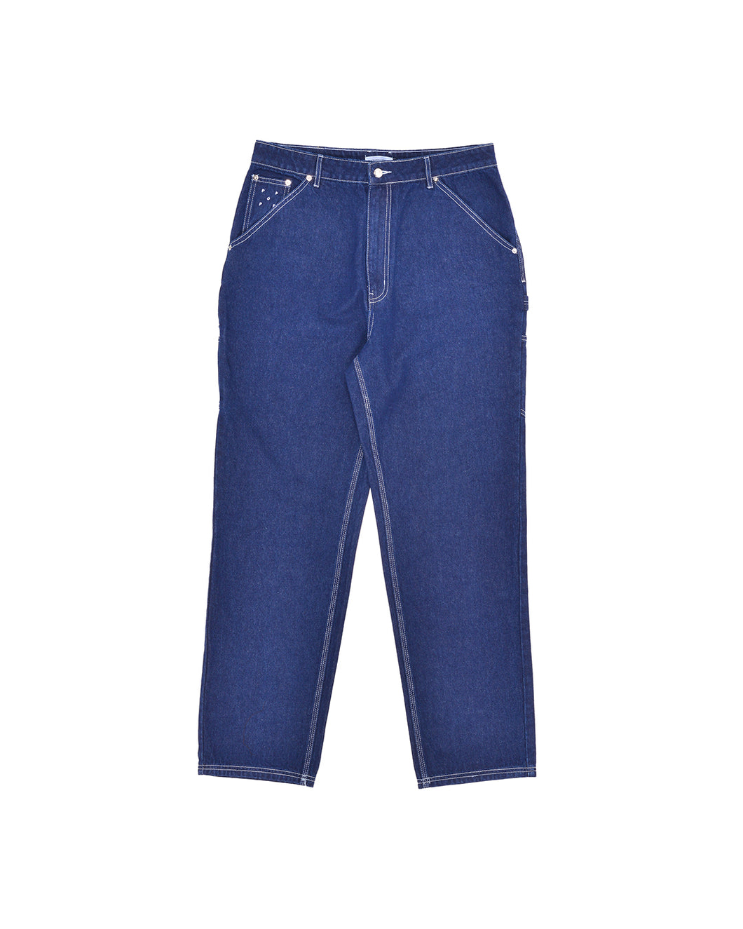 POP DRS CARPENTER PANT RINSED - DENIM